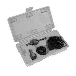 JG de Broca Serra Copo Madeira 11pcs