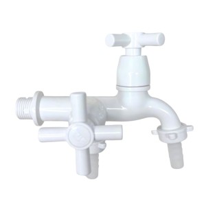 torneira tanque maquina branca